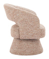 Liva - Swivel Chair - Frosty Brown