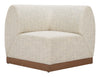 Christy - Corner Chair - Beige