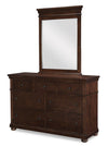 Canterbury 2.0 Vertical Mirror Cherry Finish — Warm Cherry