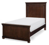 Canterbury 2.0 Panel Bed Cherry Finish — Twin / Warm Cherry