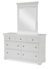 Canterbury 2.0 Vertical Mirror — Natural White
