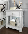Canterbury 2.0 Open Night Stand — Natural White