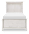 Ashton Panel Bed — Twin / Bleached Linen