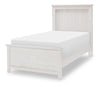 Ashton Panel Bed — Twin / Bleached Linen