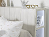 Ashton Bookcase Bed — Full / Bleached Linen