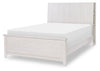 Ashton Bookcase Bed — Full / Bleached Linen