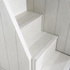 Ashton Bunk Bed — Twin / Full / Bleached Linen