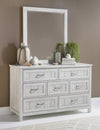 Preston Mirror — Bleached Linen