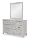 Preston Mirror — Bleached Linen