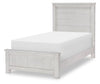 Preston Panel Bed — Twin / Bleached Linen