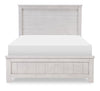 Preston Panel Bed — Full / Bleached Linen
