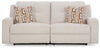 Danum Reclining Sofa - Stone