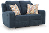 Danum Reclining Loveseat - Ink