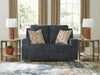 Danum Reclining Loveseat - Ink