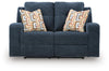 Danum Reclining Loveseat - Ink