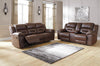 Stoneland Reclining Sofa - Chocolate