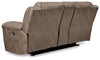 Stoneland Power Reclining Loveseat with Console - Fossil