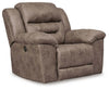 Stoneland Power Recliner - Fossil