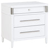 Gracemont - 3-Drawer Bedroom Nightstand Bedside Table - White