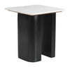 Fiora - Side Table - White / Black