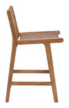 Feder Counter Stool Brown — Set of 2