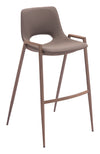Desi Barstool Brown & Walnut — Set of 2