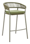 Skye Barstool Green — Set of 2