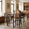 Stenger Barstool Black — Set of 2