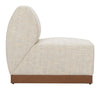 Christy - Armless Chair - Beige