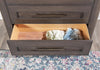 Lancia - 5 Drawer Chest - Charred Oak