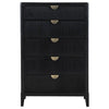 Brookmead - 5-Drawer Bedroom Chest - Black