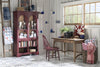 Vintage Market Arched Bookcase — Barnwood Oak and Spiced Apple