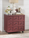 Vintage Market Apothecary Chest Nightstand — Spiced Apple