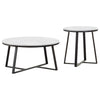 Hugo - Faux Marble Coffee Table Set