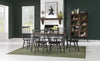 Fenmore Spindle Arm Chair — Set of 2 — Mocha and Distressed Cherry