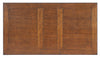 Fenmore 42-inch Leg Dining Table — Mocha and Distressed Cherry
