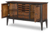 Fenmore Server — Mocha and Distressed Cherry