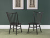 Fenmore Spindle Side Chair — Set of 2 — Mocha and Distressed Cherry