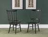 Fenmore Spindle Arm Chair — Set of 2 — Mocha and Distressed Cherry