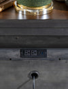 Fenmore Nightstand — Mocha and Distressed Cherry