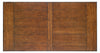 Fenmore 42-inch Trestle Dining Table — Mocha and Distressed Cherry
