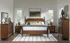 Fenmore 64-inch Dresser — Mocha and Distressed Cherry