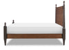 Fenmore Poster Bed — King / Mocha and Distressed Cherry