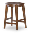 Fenmore Counter Height Stool — Mocha and Distressed Cherry