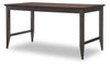 Fenmore 38-inch Counter Height Table — Mocha and Distressed Cherry