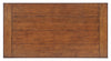 Fenmore 38-inch Counter Height Table — Mocha and Distressed Cherry
