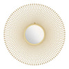 Glow - Round Mirror - Gold