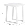 Welt Side Table White