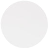 Melrose 54-inch Round Dining Table — Cloud White and Desert Oak