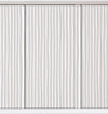 Melrose Sculpted Panel Bed — Queen / Cloud White and Desert Oak